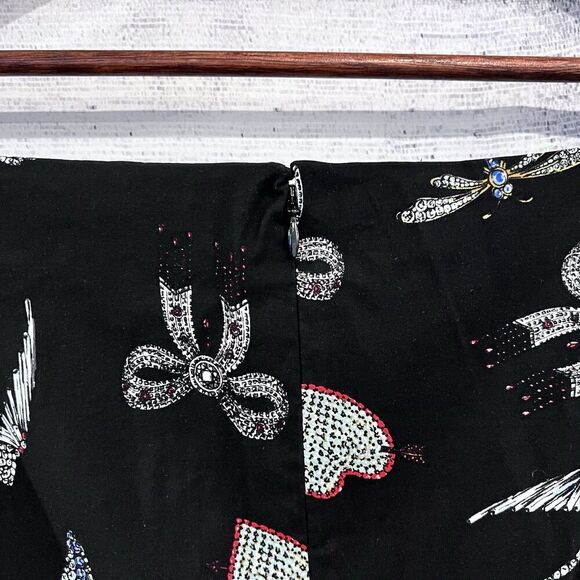 Maeve Anthropologie Sleeveless Boat Neck Mini Dress Size 14 Cocktail New - Picture 8 of 12